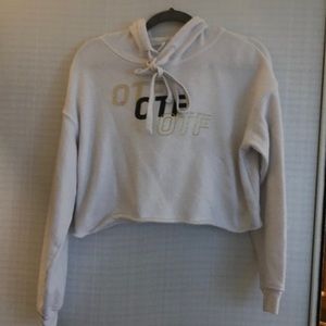 White OrangeTheory sweatshirt